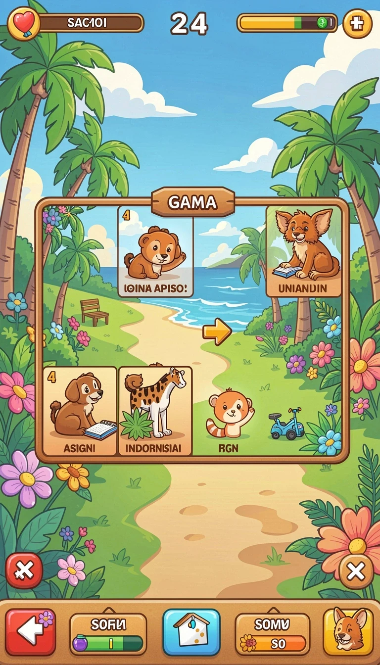 Galeri pratinjau visual kekar4d build APK resmi terbaru